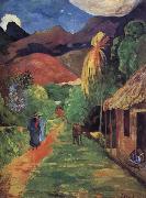 Paul Gauguin, Tahiti streets